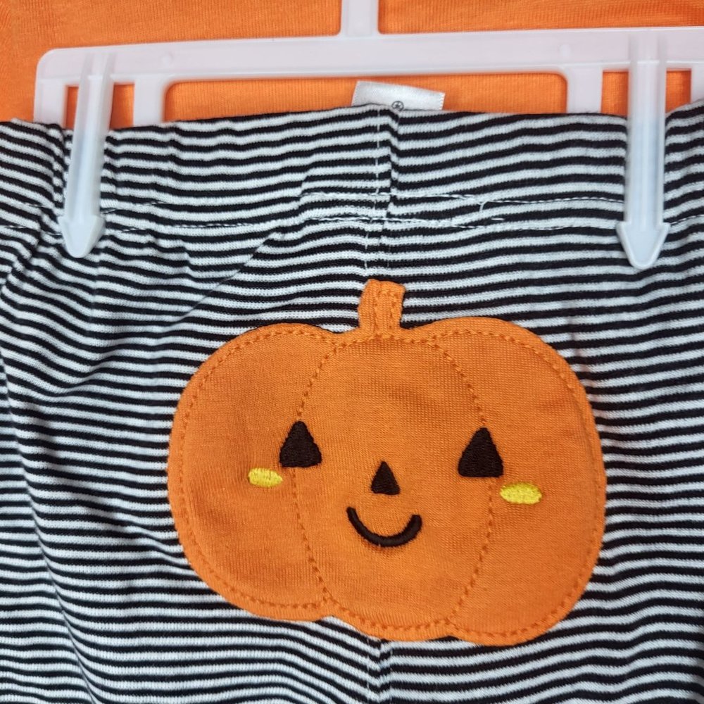 New Carter's Baby 1st Halloween 2pc Outfit 9 Months Long Sleeve Top Bottom - Picture 5 of 11